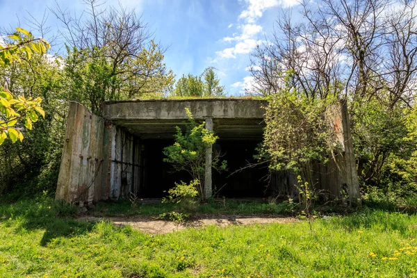 Instalações Militares Abandonadas Montanha Lyulin Sófia Bulgária — Fotografia de Stock