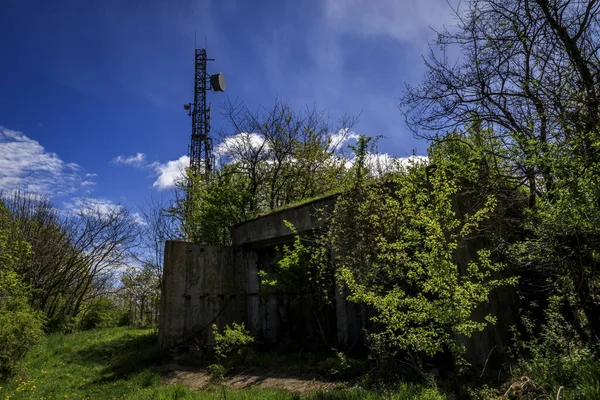 Opuszczone Obiekty Wojskowe Góry Lulin Sofia Bułgaria — Zdjęcie stockowe