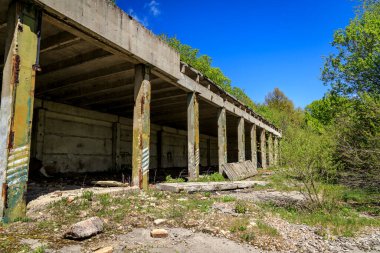 Terk edilmiş askeri tesisler, Lyulin Dağı, Sofya ve Bulgaristan