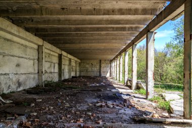 Terk edilmiş askeri tesisler, Lyulin Dağı, Sofya ve Bulgaristan