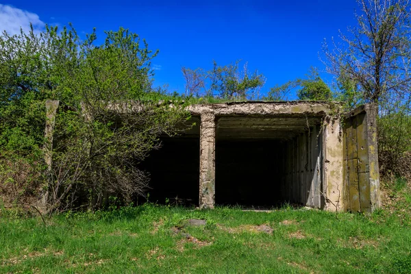 Verlaten Militaire Faciliteiten Lyulin Mountain Sofia Bulgarije — Stockfoto