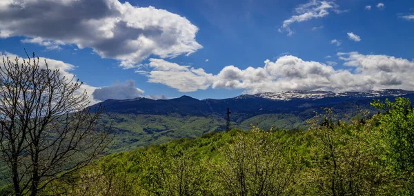 Vista Dalla Montagna Lyulin Bulgaria — Foto Stock