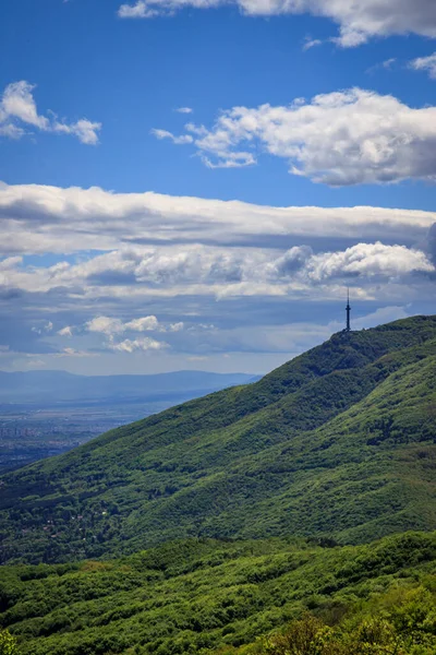 Uitzicht Vanaf Lyulin Berg Bulgarije — Stockfoto
