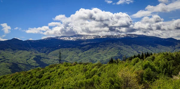 Vista Dalla Montagna Lyulin Bulgaria — Foto Stock