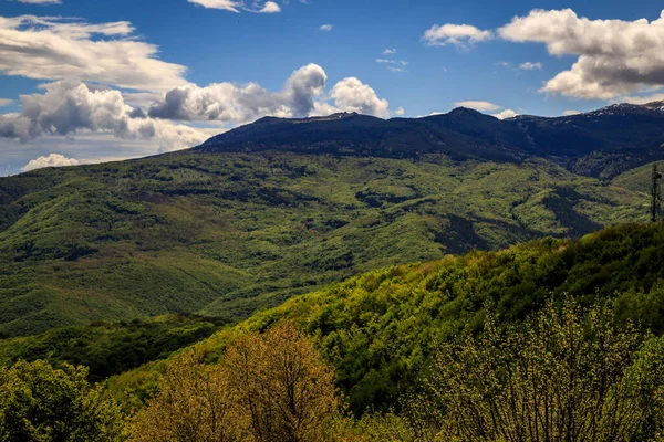 Vista Dalla Montagna Lyulin Bulgaria — Foto Stock