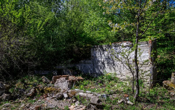 Instalações Militares Abandonadas Montanha Lyulin Sófia Bulgária — Fotografia de Stock
