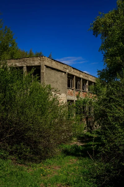 Elhagyott Katonai Létesítmények Lyulin Hegy Szófia Bulgária — Stock Fotó