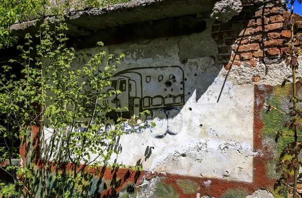 Instalações Militares Abandonadas Montanha Lyulin Sófia Bulgária — Fotografia de Stock