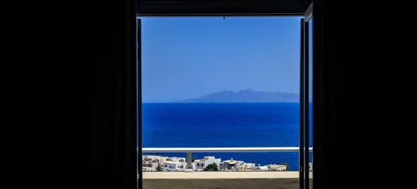 Santorini Officially Thira Classic Greek Thera Island Southern Aegean Sea — Stock Photo, Image