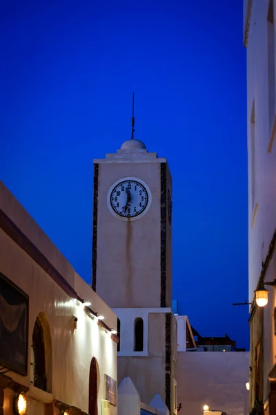 Santorini Oficialmente Thira Thera Griega Clásica Una Isla Mar Egeo — Foto de Stock