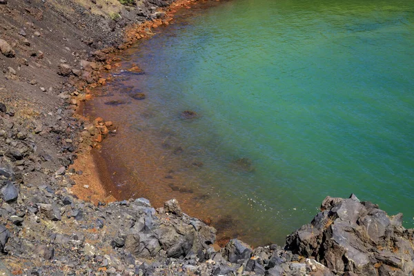 Santorini Resmi Adıyla Thira Klasik Yunan Thera Güney Ege Denizi — Stok fotoğraf