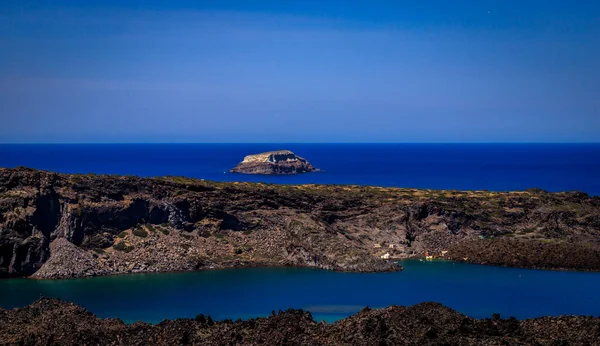 Santorini Officieel Thira Klassieke Griekse Thera Een Eiland Zuidelijke Egeïsche — Stockfoto