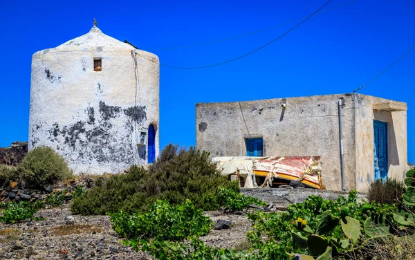 Santorin Offiziell Thira Und Klassisches Griechisches Thera Ist Eine Insel — Stockfoto