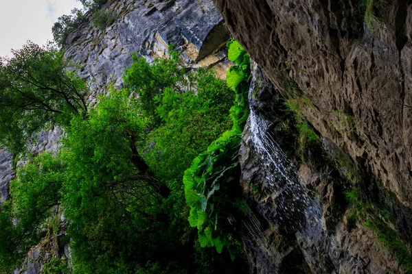 Тропа Вазова Водопад Скаклия Гора Стара Планина Болгария — стоковое фото