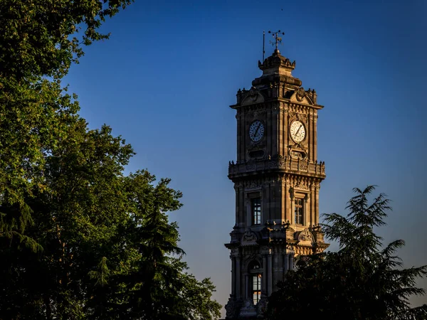 Palais Dolmabahe Situé Dans Quartier Beikta Istanbul Turquie Sur Côte — Photo