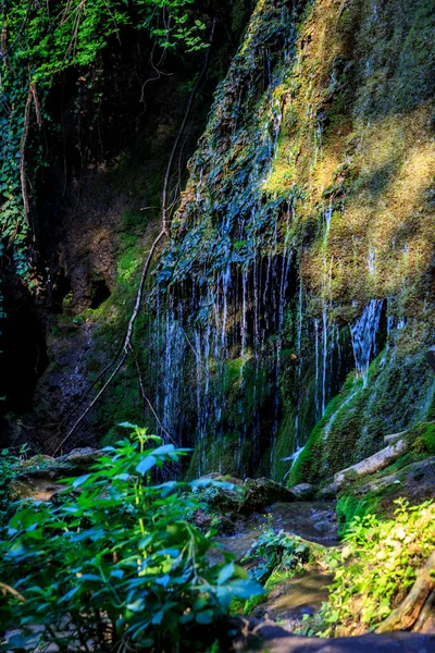 Krushuna Falls Series Waterfalls Northern Bulgaria Village Krushuna Letnitsa Municipality — Stock Photo, Image
