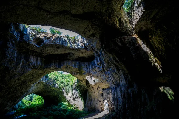 Devetshka Höhle Eine Große Karsthöhle Etwa Östlich Von Letnitsa Und — Stockfoto