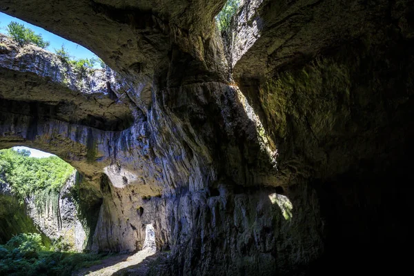 Jaskinia Devetshka Duża Jaskinia Krasowa Około Wschód Letnitsy Północny Wschód — Zdjęcie stockowe