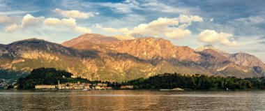 Bellagio Lago di Como (Como Gölü) yüksek tanımlı panorama