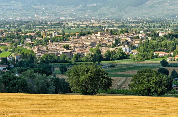 Pueblo medieval de Bevagna (Umbría ) — Foto de Stock