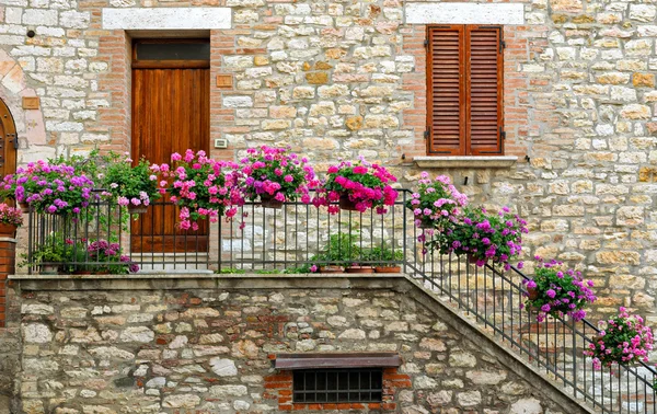 Corciano (Umbria) house detail — Stock Photo, Image