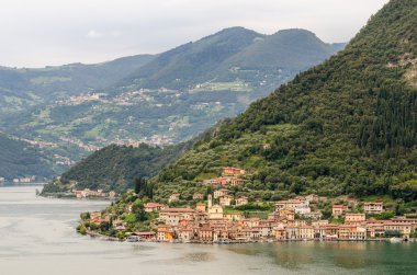 Peschiera Maraglio, Lake Iseo (Italy) clipart
