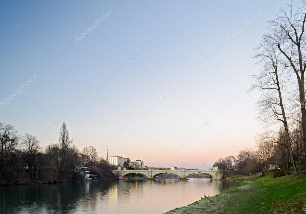 Turin (Torino), river Po