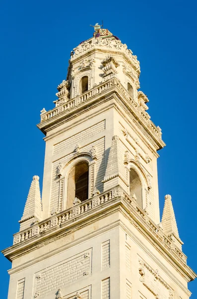 Lecce, Cathedral bell tower — Stock Photo, Image