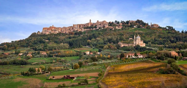 Montepulciano, Toszkána, Olaszország — Stock Fotó