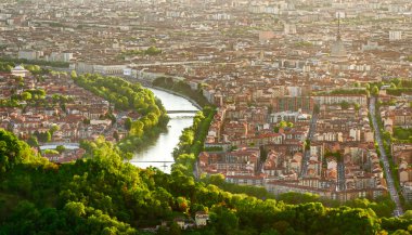 Turin (Torino), panorama Superga üzerinden