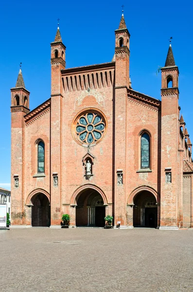 Duomo di Alba (Alba Cathedral), Piedmont, Italy — Φωτογραφία Αρχείου