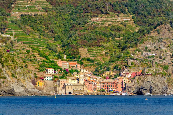 Vernazza, Cinque Terre (Riviera italiana, Liguria ) — Foto de Stock