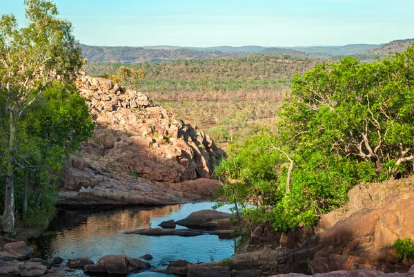 Parque Nacional Kakadu (Território do Norte Austrália) paisagem perto Gunlom vigia Imagens De Bancos De Imagens