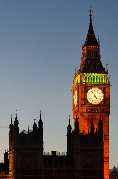 Big Ben πύργο και Westminster (Λονδίνο) — Φωτογραφία Αρχείου