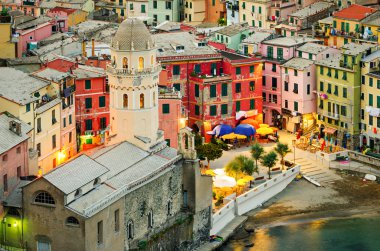 Vernazza (Cinque Terre Italy) clipart