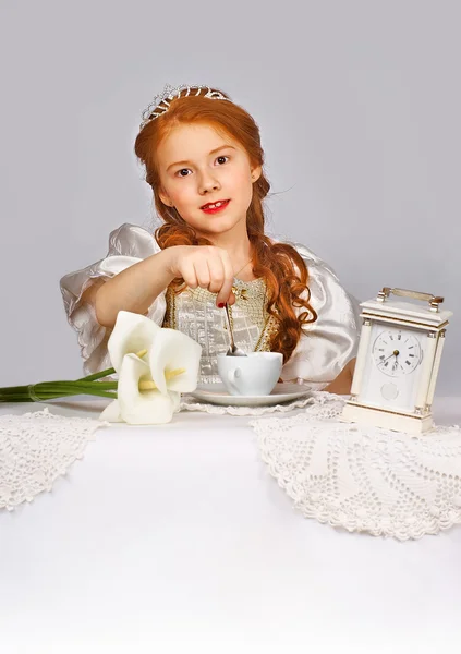 Weiße Prinzessin — Stockfoto