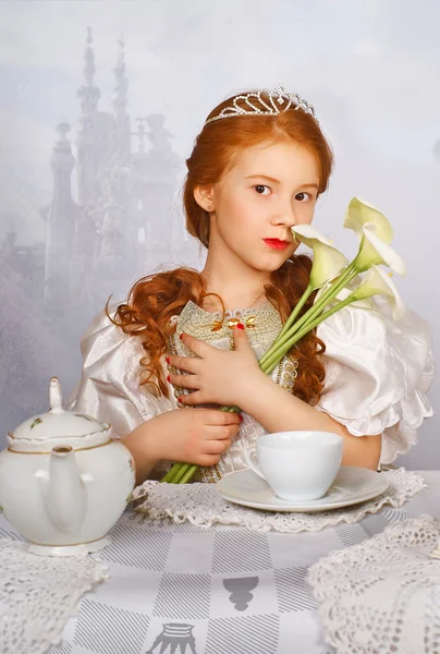 Weiße Prinzessin — Stockfoto