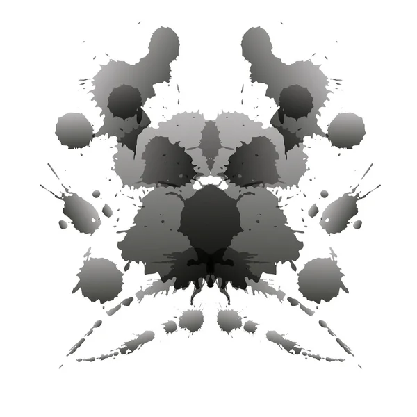 Rorschach testi kartı — Stok Vektör