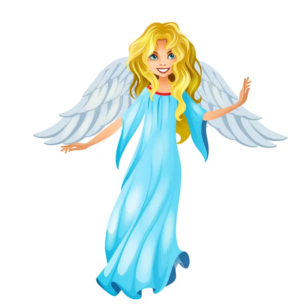 Άγγελος κορίτσι — Διανυσματικό Αρχείο