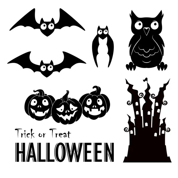 Éléments design Halloween — Image vectorielle