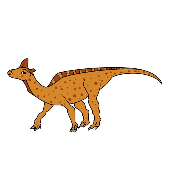 Dinosaurio Lambeosaurus — Vector de stock