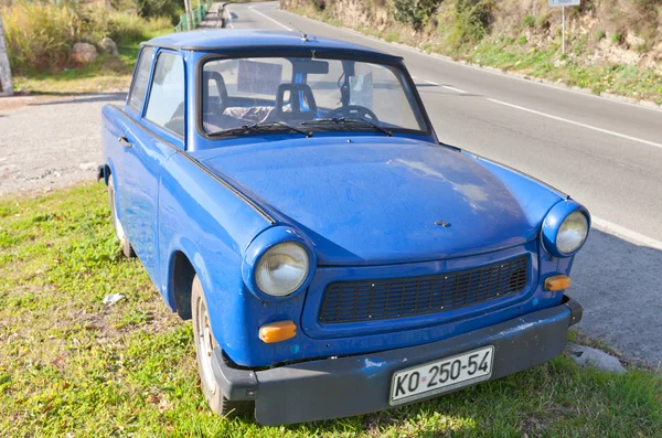 Trabant 601 retro otomobil — Stok fotoğraf