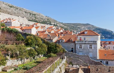 Eski şehir Dubrovnik, Hırvatistan. UNESCO tarafından
