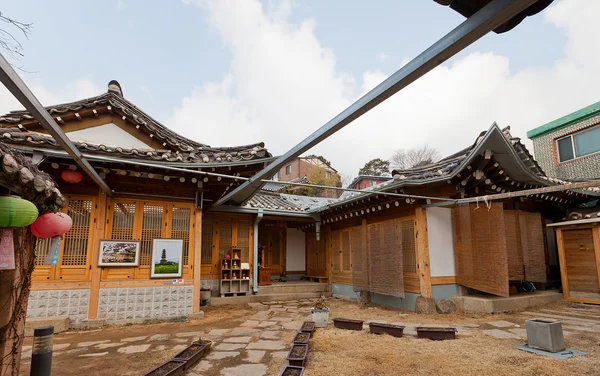Baek Sang Jeong Sa templo budista em Seul, Coreia do Sul — Fotografia de Stock