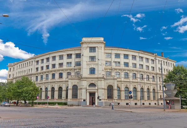 Universidad de Letonia (Facultad de Economía y Gestión) en Ri — Foto de Stock