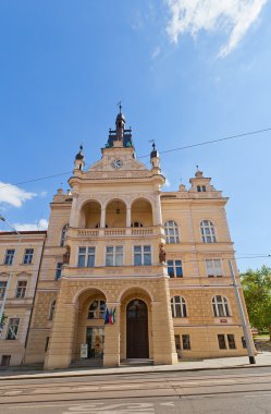 Prag Nusle bölgesinde Nusle Town Hall (d. 1908)