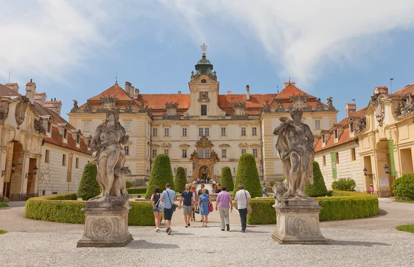 Дворец Валтице (XVIII в.), Чешская Республика — стоковое фото