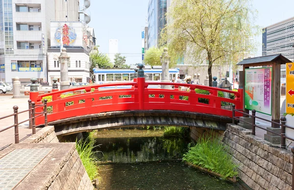 Harimaya-bashi köprüsünün Kochi, Shikoku Island, Japonya — Stok fotoğraf