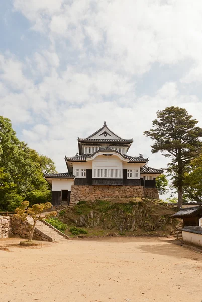 Castello di Bitchu Matsuyama (Takahashi), città di Takahashi, Giappone — Foto Stock
