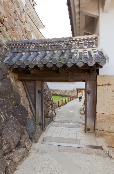 Porta Mizunoni del castello Himeji, Giappone. Sito UNESCO — Foto Stock